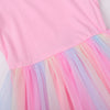 Toddler Girl Flutter Sleeve Tutu Dress Tulle Princess Casual Outfit for Party and Everyday